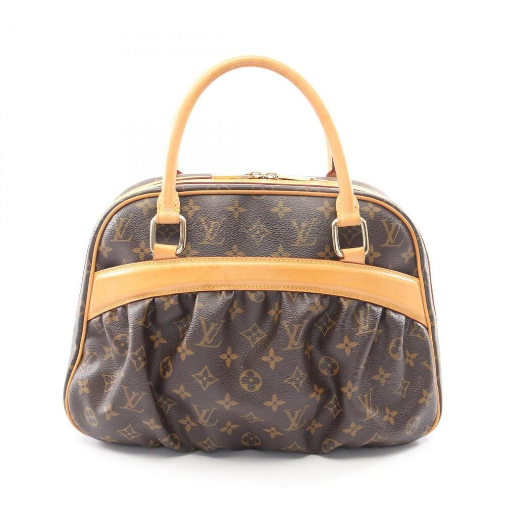 LOUIS VUITTON Authentic Brown Monogram Leather Bag